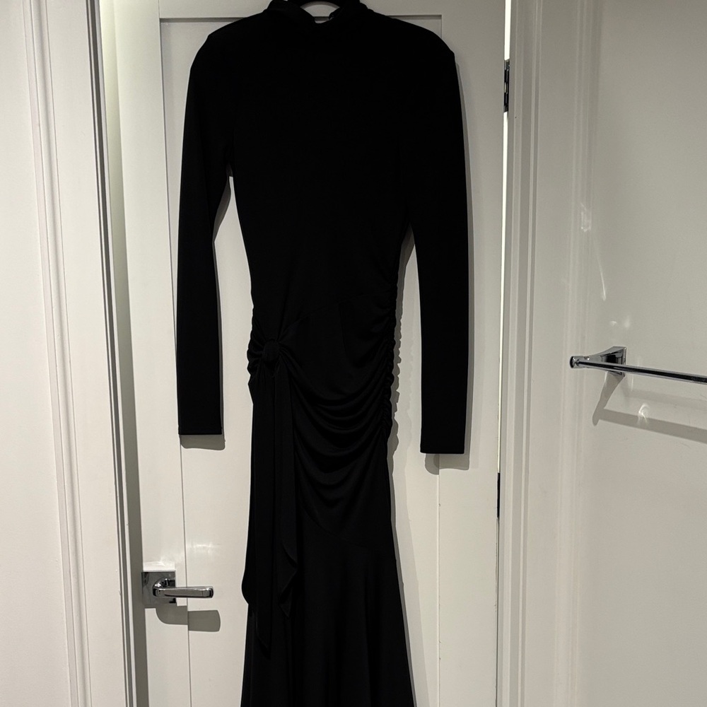 Cinq à Sept Black Long Sleeve Dress